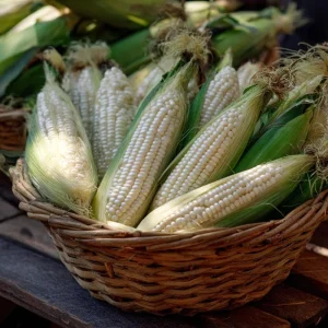 Silver Queen Sweet Corn Seeds - Heirloom, Tender & Sweet, 50 Seed Packet, Outdoor - Image 2