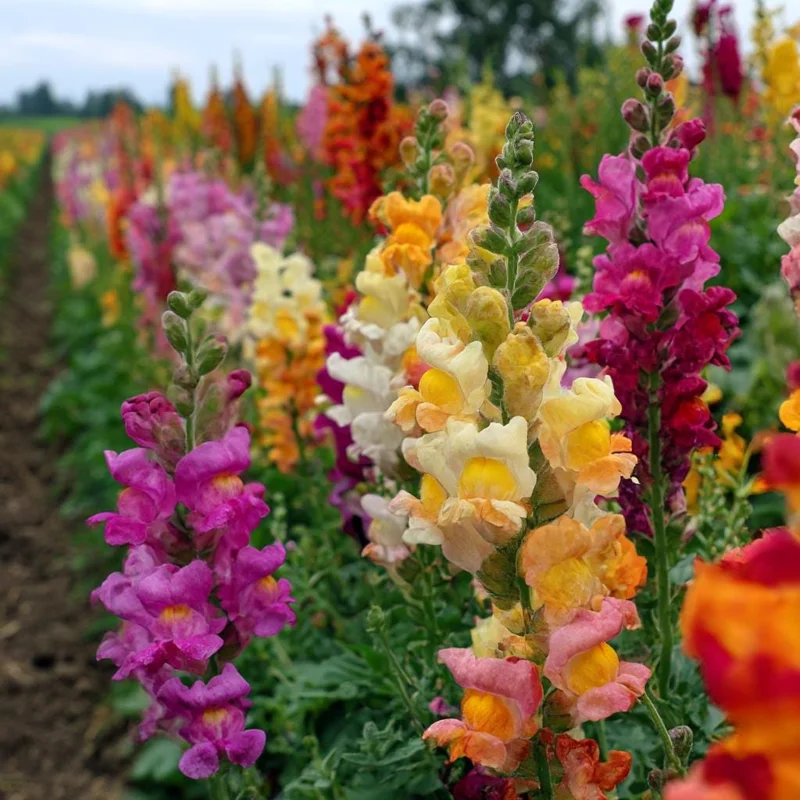Snapdragon Flower Seeds – Mixed Rainbow Colors – 2000+ Seeds – Tall – Attracts Pollinators - Image 4