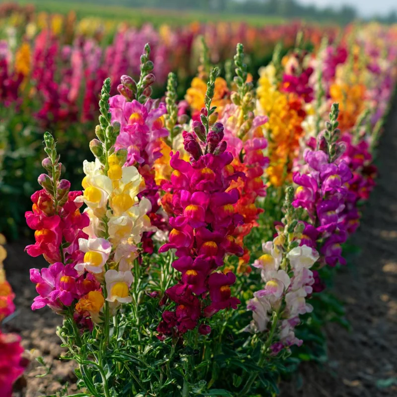 Snapdragon Flower Seeds – Mixed Rainbow Colors – 2000+ Seeds – Tall – Attracts Pollinators - Image 5