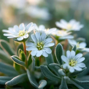 Snow in Summer Seeds - Cerastium Tomentosum - 500 Seeds - Silvery Groundcover Perennial - Image 4