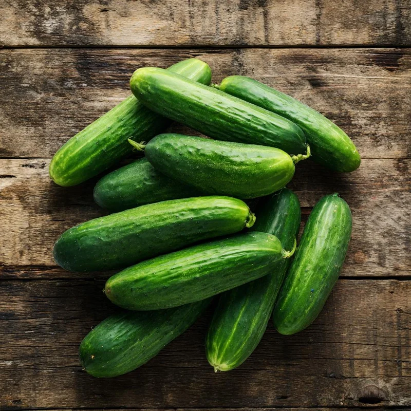 Straight Eight Cucumber Seeds - Classic Heirloom, Crisp, Long Fruit - 50 Seeds - Image 2