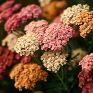 Summer Pastels Yarrow Seeds - 50 Achillea Millefolium Seeds for Garden - Image 2