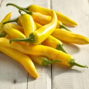 Sweet Banana Pepper Seeds - 25 Heirloom Vegetable Seeds for Gardens - Image 3