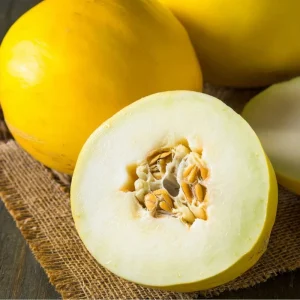 Vine Peach Melon Seeds - Sweet Mango-Flavor, Heirloom Cucumis melo (25 Seeds) - Image 2