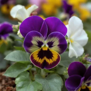 Viola Seeds Sorbet Series Mix - Multicolor Flowers - 25 Seeds - Hardy Annual - Image 2