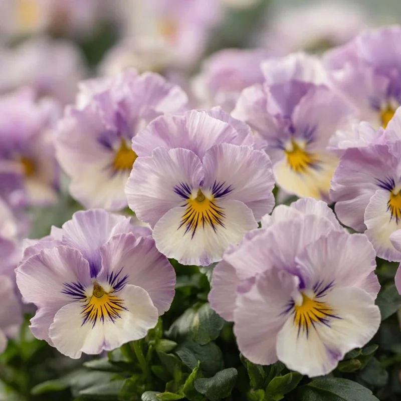 Viola Sorbet Seeds - Yesterday Today Tomorrow Multicolor Blooms - 25 Seeds - Image 4
