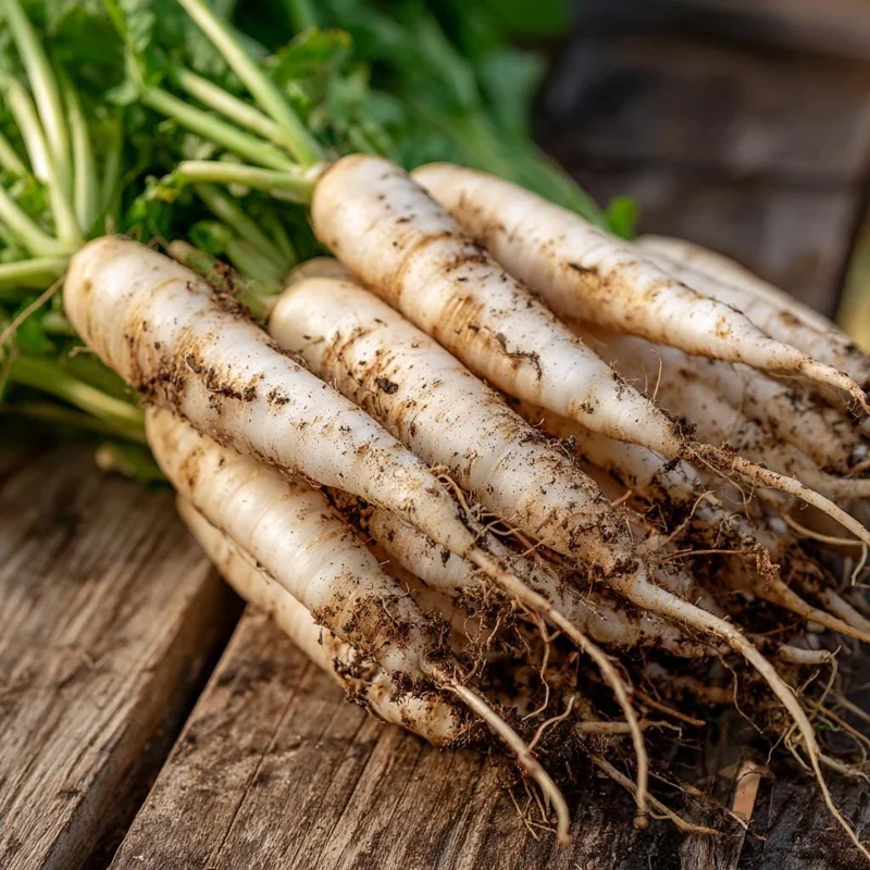 White Icicle Radish Seeds - Heirloom Vegetable, Mild Flavor, 200 Seeds - Image 2