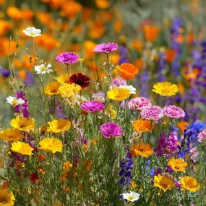 Wildflower Seeds Meadow Mix - 1000 Seeds, 26 Varieties, Perennial & Annual - Image 3