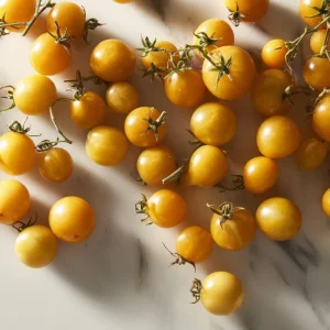 Yellow Gooseberry Tomato Seeds - Sweet Heirloom Cherry Tomatoes - 25 Seeds - Image 3