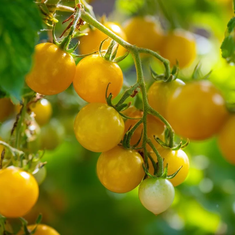 Yellow Gooseberry Tomato Seeds - Sweet Heirloom Cherry Tomatoes - 25 Seeds - Image 4