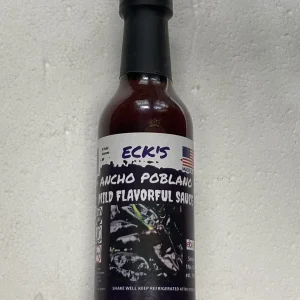 Ancho Poblano Pepper Sauce - Mild Flavor, 5 oz Bottle for Salads - Image 1