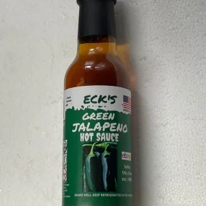 Green Jalapeno Hot Sauce 5 oz Bottle - Organic, Vegan, Gluten-Free - Image 1