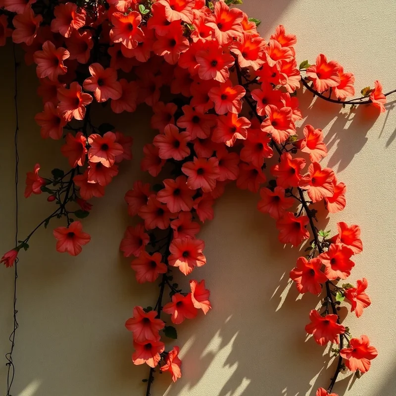 Organic Red Trumpet Vine Seeds - 12-Pack Perennial Hummingbird Attractor for Outdoor Gardens - Image 4