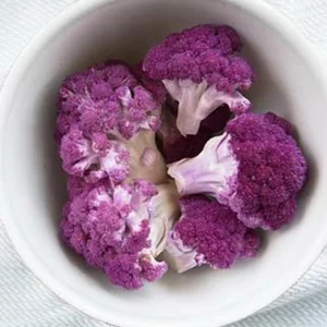 Purple Cauliflower Seeds - 10,000 Non-GMO, Fast Growing Vegetable Seeds - Image 2