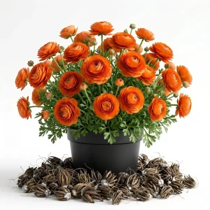 30 Purple Ranunculus Bulbs - Perennial Summer Flowering Corms - Image 5