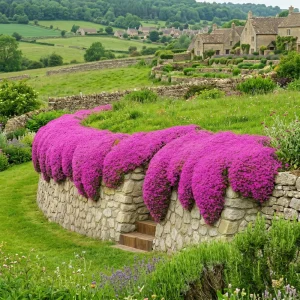 50,000 Pink Creeping Thyme Seeds - Fragrant Ground Cover Perennial - Image 4