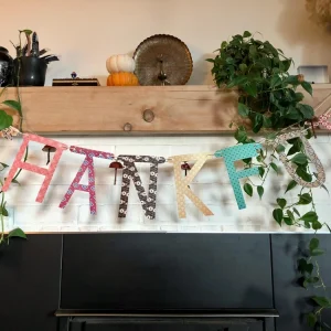 Custom Handmade Holiday Party Banner - Personalized Celebration Decor - Image 1