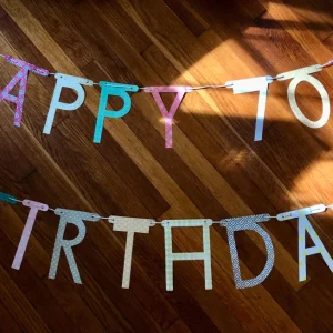 Custom Handmade Holiday Party Banner - Personalized Celebration Decor - Image 7