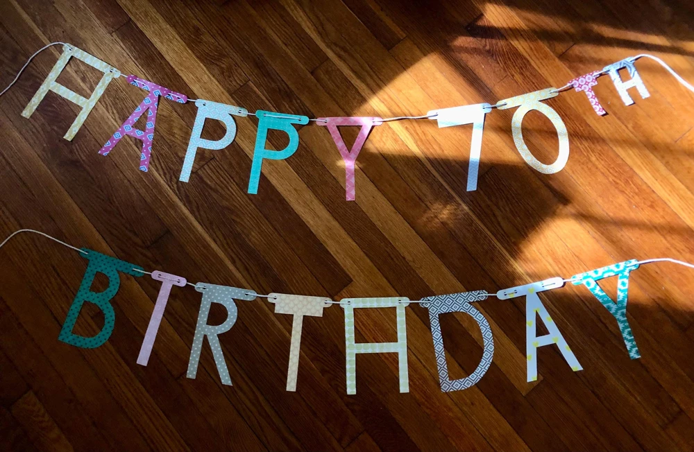 Custom Handmade Holiday Party Banner - Personalized Celebration Decor - Image 7
