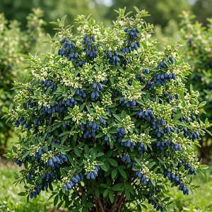 Haskap Berry Plant 'Aurora' - Cold Hardy Honeysuckle Bush, Dormant, 6-12