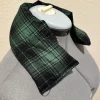 Microwave Flax Seed Neck Pack Wrap Pad - Therapeutic Heat & Ice, 4"x20" Multicolor - Image 1