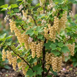 White Currant Live Plant - Cold Hardy Shrub, Dormant, 6-12" Tall, Zones 3-8 - Image 1