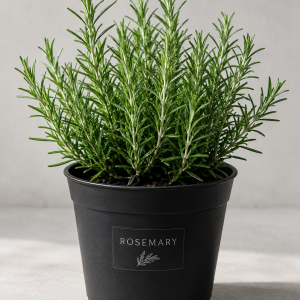 Rosemary Live Plant – 6-8 Inch Tall Fragrant Herb for Indoor & Outdoor