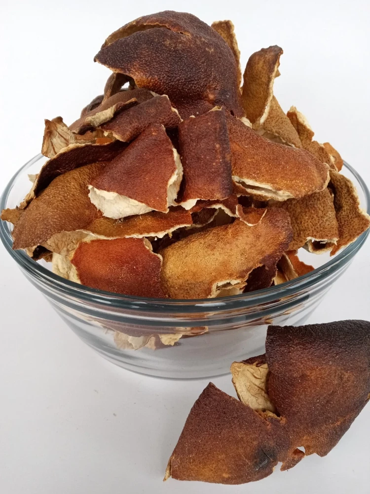 Aged Dried Citrus Peel 8oz – 100% Natural Sun Dried Premium Quality - Image 1