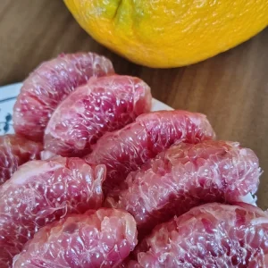 Sweet Organic Valentine Pummelo Citrus Seeds - 5 Seeds - Hybrid Variety - Image 1
