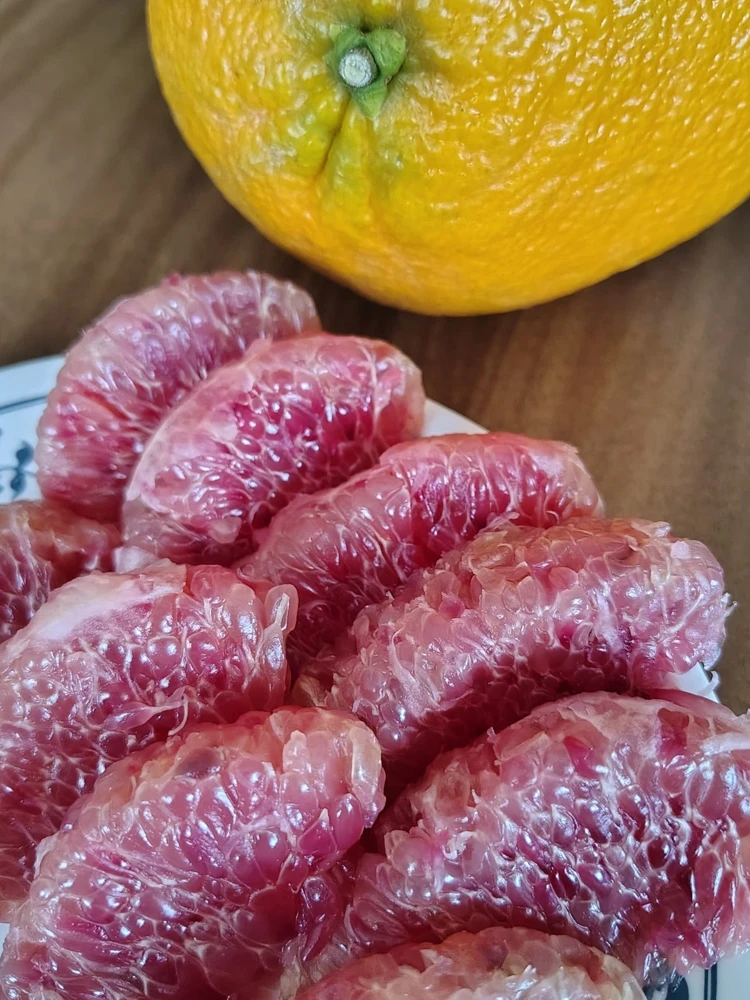 Sweet Organic Valentine Pummelo Citrus Seeds - 5 Seeds - Hybrid Variety - Image 1