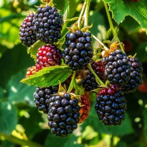 Triple Crown Blackberry Live Plant – Thornless Fruit Shrub – 3-6 inch Starter Plant - Image 3