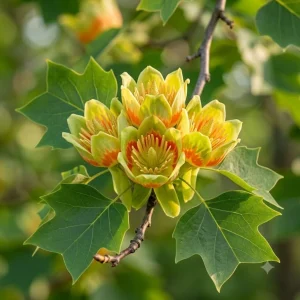 2 Pack Tulip Poplar Live Plant 8-12