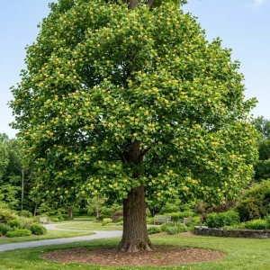 2 Pack Tulip Poplar Live Plant 8-12