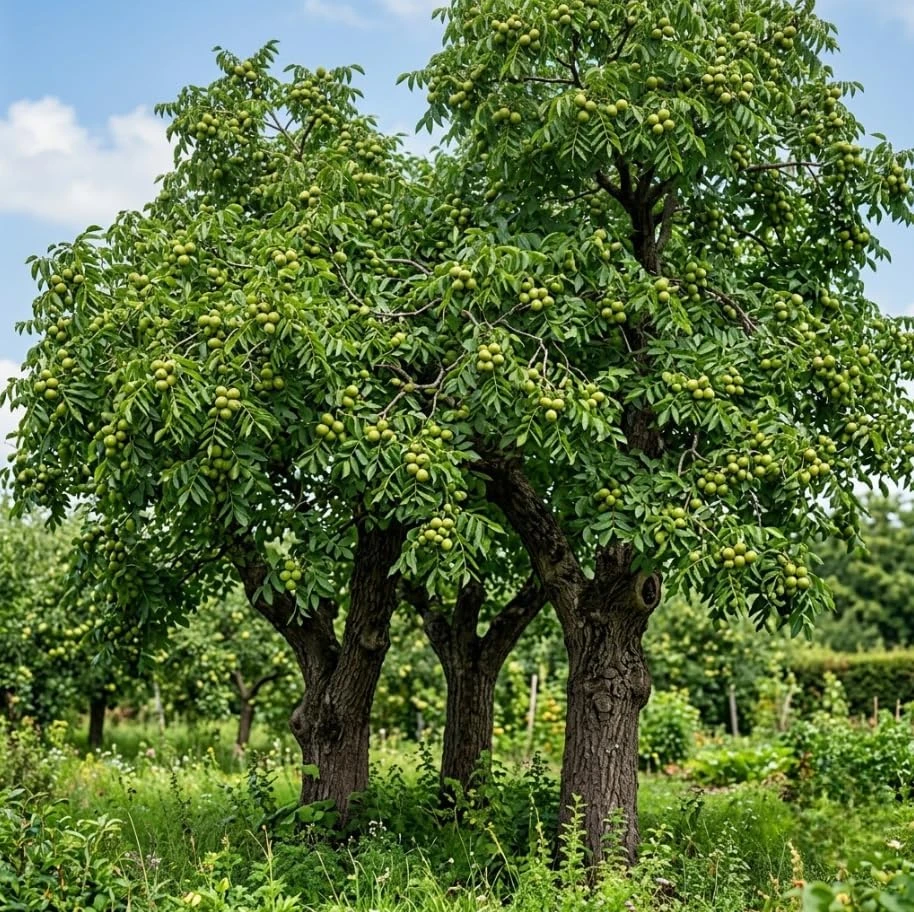 Black Walnut Tree Live Plant, 6-12" Tall in 4" Pot, Sweet Nut Producing Shade Tree, Outdoor - Image 5