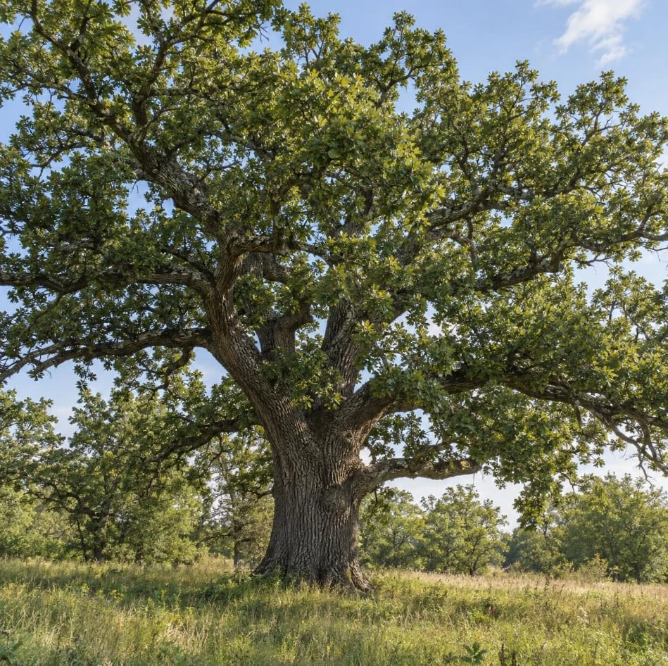 Bur Oak Tree Live Plant Saplings – Set of 2 – 1-2 Ft Tall, 1-2 Years Old – Outdoor Landscape Trees - Image 3