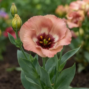 Chocolate Lisianthus Seeds - Pucchino Choco Eustoma - Double Rose Blooms - 20 Seed Pack - Annual Flower - Image 2