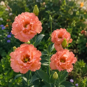 Coral Eustoma Lisianthus Seeds - 20 Seeds - Vibrant Double Rose-Like Blooms - Cut Flower - Image 10