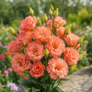 Coral Eustoma Lisianthus Seeds - 20 Seeds - Vibrant Double Rose-Like Blooms - Cut Flower - Image 11
