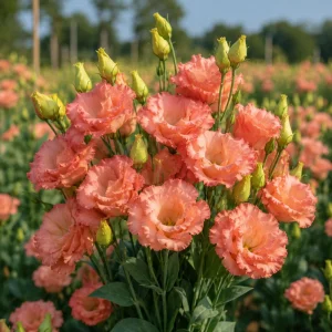 Coral Eustoma Lisianthus Seeds - 20 Seeds - Vibrant Double Rose-Like Blooms - Cut Flower - Image 6