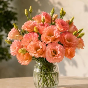 Coral Eustoma Lisianthus Seeds - 20 Seeds - Vibrant Double Rose-Like Blooms - Cut Flower - Image 7