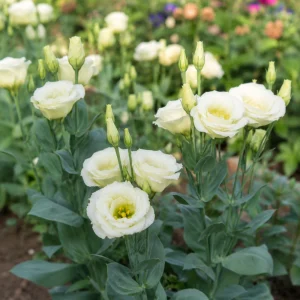 Cream Lisianthus Seeds (Eustoma grandiflorum) - Double Rose-Like Flowers - 20 Seeds - Image 10