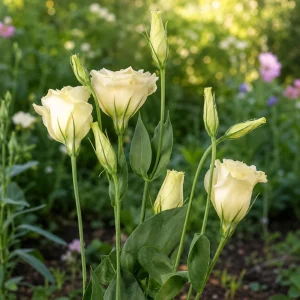Cream Lisianthus Seeds (Eustoma grandiflorum) - Double Rose-Like Flowers - 20 Seeds - Image 4