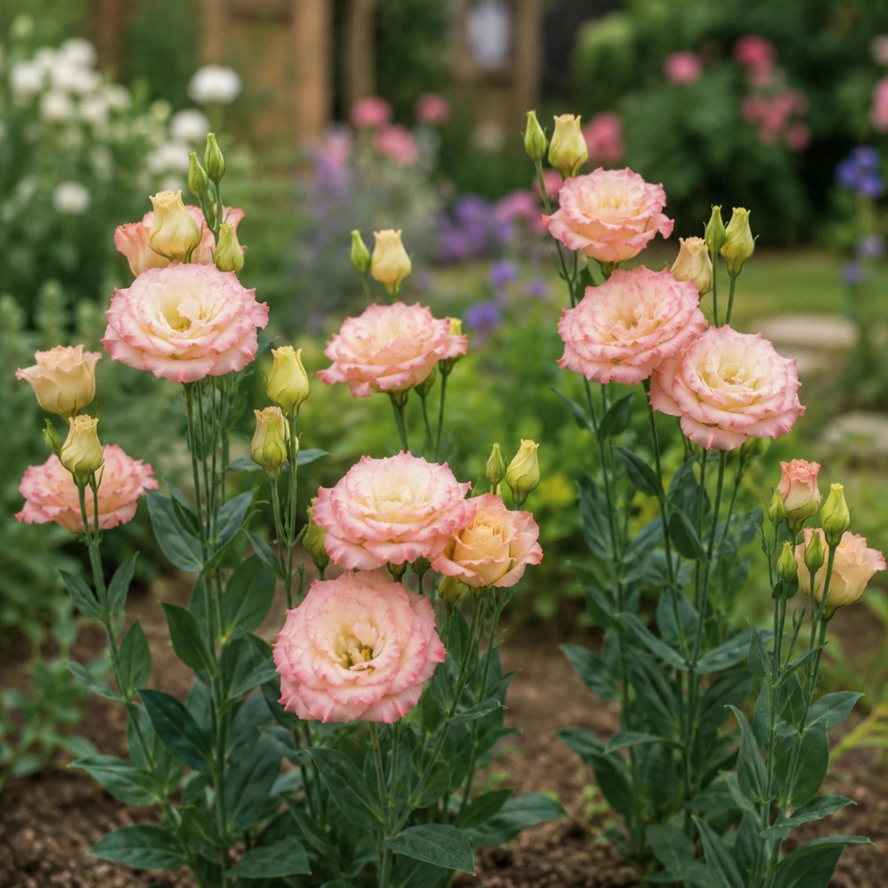 Echo Champagne Lisianthus Seeds - 20 Seeds - Double Rose-Like Blooms - Image 11