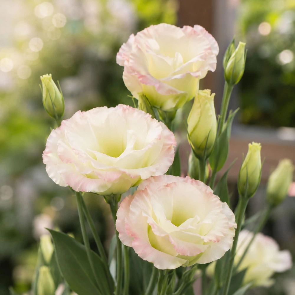 Echo Champagne Lisianthus Seeds - 20 Seeds - Double Rose-Like Blooms - Image 3