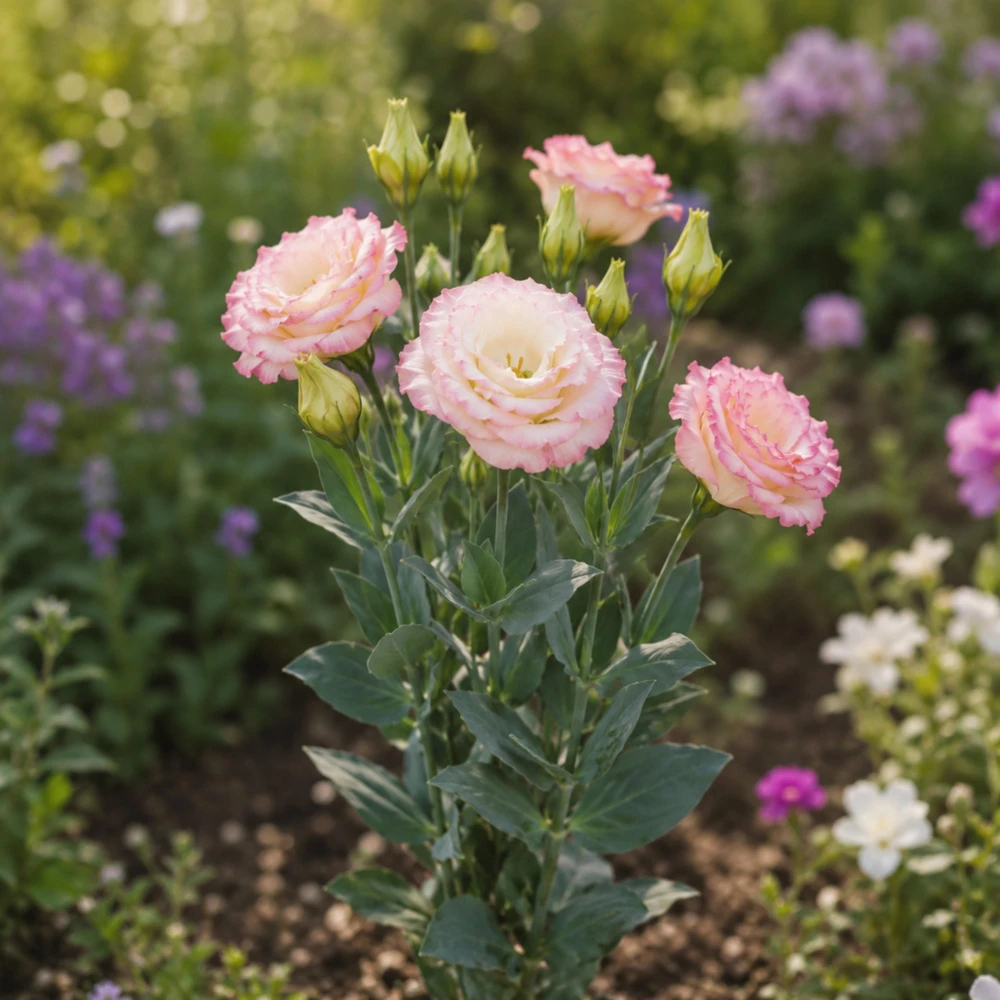 Echo Champagne Lisianthus Seeds - 20 Seeds - Double Rose-Like Blooms - Image 4