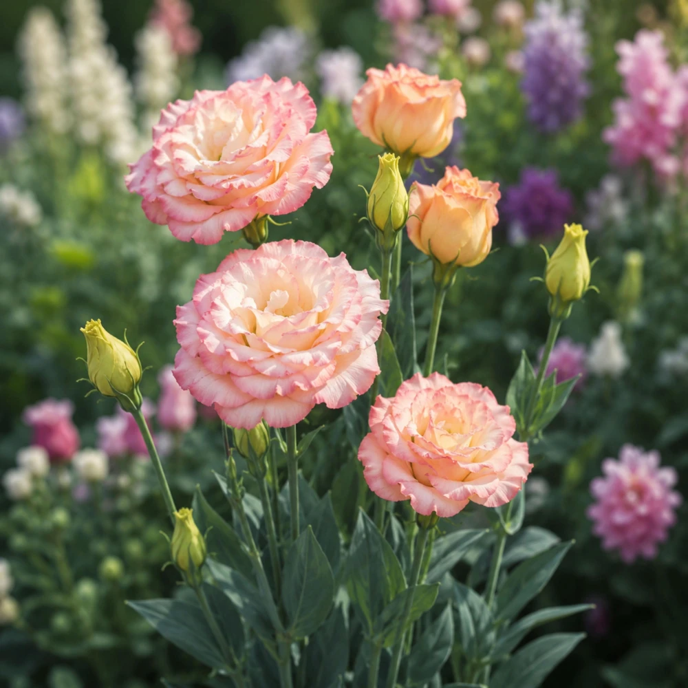 Echo Champagne Lisianthus Seeds - 20 Seeds - Double Rose-Like Blooms - Image 6