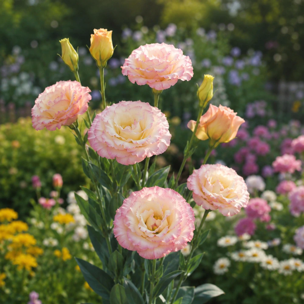 Echo Champagne Lisianthus Seeds - 20 Seeds - Double Rose-Like Blooms - Image 7