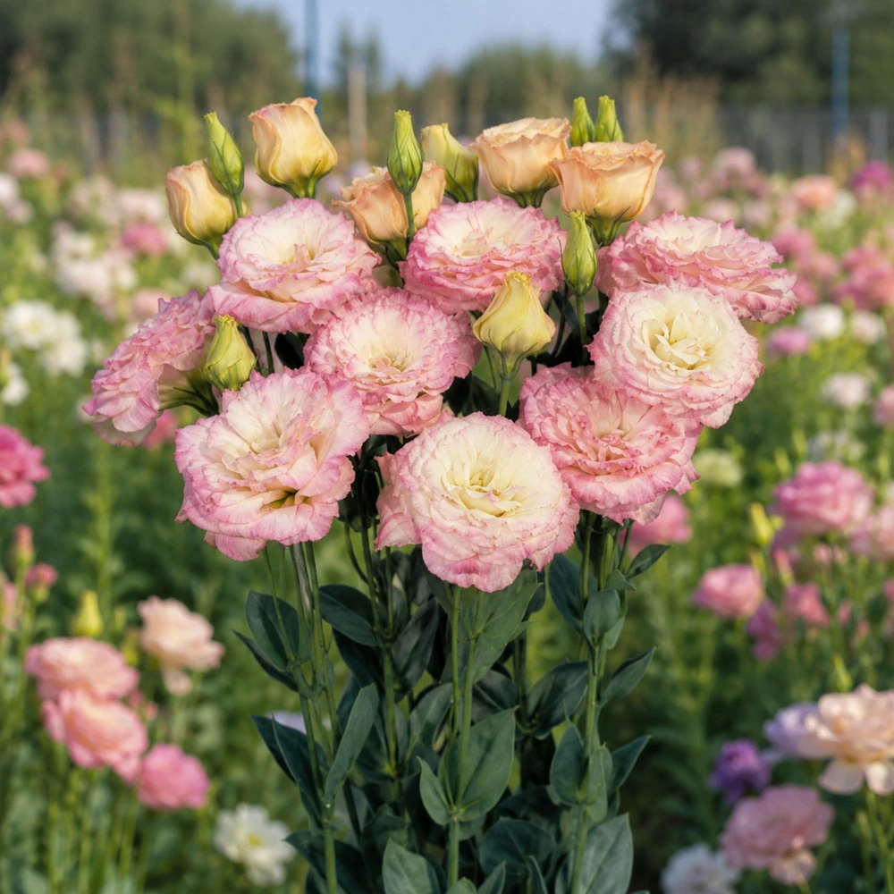 Echo Champagne Lisianthus Seeds - 20 Seeds - Double Rose-Like Blooms - Image 8