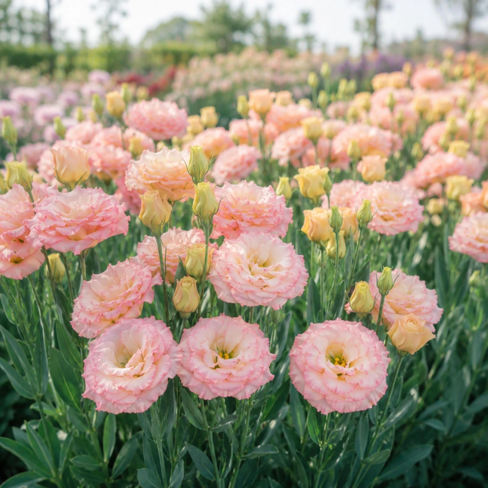 Echo Champagne Lisianthus Seeds - 20 Seeds - Double Rose-Like Blooms - Image 9