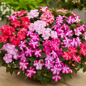 Impatiens Seeds Star Mix - Annual Flower Seeds for Shade Gardens - 20 Seeds - Image 5